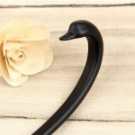 Stehender Schöpflöffel mit Tablett für die Küche zu Hause oder in der gewerblichen Küche, Löffelgröße: 28,5 x 8,2 cm – Bild 4