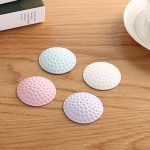 10 PCS Gummitürgriff Stummes Wandpad Antikollisionspad, zufällige Farbabgabe, Größe: 5 * 1 cm – Bild 2