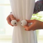 Fashion Adornments Vorhangband mit Perlen-Magnetschnalle, Pearl – Bild 5