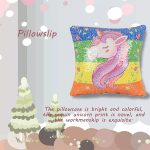 Pailletten British Flag Pattern Dekorative Kissenbezüge Wende-Kissenbezug, Größe: 40 cm x 40 cm – Bild 5