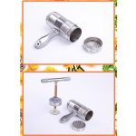 Haushalts Edelstahl Manuelle Nudelmaschine Handdrucknudelmaschine Nudelmaschine mit 5 Modellen – Bild 4