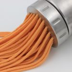 Haushalts Edelstahl Manuelle Nudelmaschine Handdrucknudelmaschine Nudelmaschine mit 5 Modellen – Bild 7