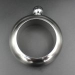 Mode kreative 100ML verdickte Edelstahl Armband Krug 3,5 Unzen, Silver – Bild 2