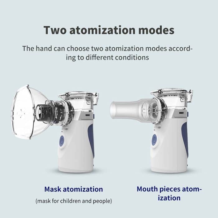 Tragbarer Ultraschallvernebler Mini Hand Inhalator Atemschutzgerät Health Care Home Machine Zerstäuber für Kinder – Bild 9