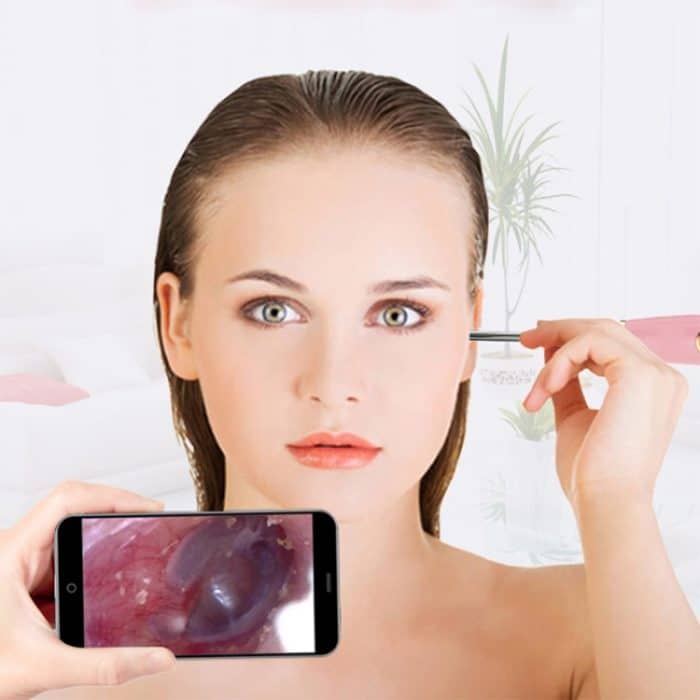 A1 WiFi Endoskopkamera 720P Ohrreinigung Drahtloses sicheres Ohrpickwerkzeug Visueller Ohrlöffel, Durchmesser: 3,9 mm, A2 – Bild 8