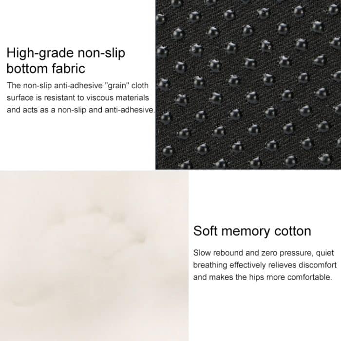 Bürostuhl Kissen Gesäß Steißbein Kieferorthopädisches Kissen, Größe: 45x38x13cm – Bild 4