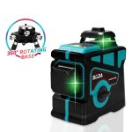Hilda LS055 Laser Level 12 Linien 3D Selbstnivellierend 360 Cross Horizontal Vertical Level Green Beam