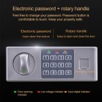 Deli Home Office Hotel Mini elektronisches Sicherheitsschloss, Wandschrank, Sicherheitsbox – Bild 8