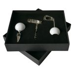 4-in-1 Golf-Bierflaschenöffner + Rotweinflaschenöffner + Golf-Rotweinverschluss + Box-Set