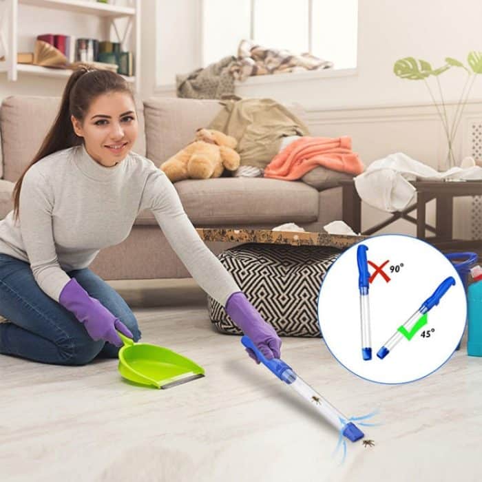 SK818 USB-Lade-Insektenwanzen-Saugfalle Elektrischer Schädlings-Spinnenfänger mit LED-Licht, SK818 Orange, SK818 Blue – Bild 5