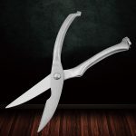 10 Zoll Küche Geflügel Fisch Chicken Bone Edelstahl Cutter Koch Gadget Schere, Fall Paket – Bild 3