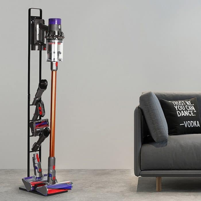 Heimstaubsauger-Aufhänger, Aufbewahrungsregal, freies Stanzen für Dyson V6, V7, V8, V10 – Bild 8