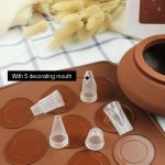 Küchenbraten Große Silikonunterlage + Gerahmter Topf + Farbbox Backen Macaron Formanzug – Bild 4