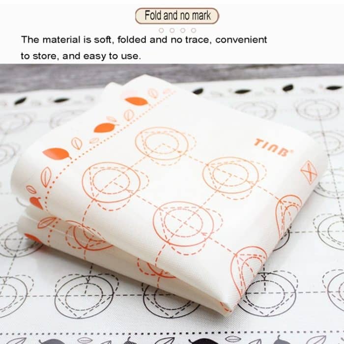 Küchen-Multifunktions-Pad für geröstete Macarons, Zucker, nicht klebrig, Knetpad und Isolierpad, Größe: 40 x 30 cm, Sugar not Sticky Pad, Kneading Pad, Insulation Pad – Bild 12