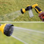 Multifunktionale Autoschaum-Wasserpistole Gartenbewässerungswerkzeuge Haustierduschensprinkler, zufällige Farbabgabe, ohne Wasserleitung – Bild 5