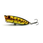 HENGJIA Artificial Popper Fishing Lures Umweltfreundlicher Angelköder mit Haken, Länge: 6,5 cm, zufällige Farblieferung – Bild 2