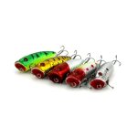 HENGJIA Artificial Popper Fishing Lures Umweltfreundlicher Angelköder mit Haken, Länge: 6,5 cm, zufällige Farblieferung – Bild 6