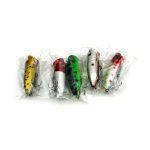HENGJIA Artificial Popper Fishing Lures Umweltfreundlicher Angelköder mit Haken, Länge: 6,5 cm, zufällige Farblieferung – Bild 7