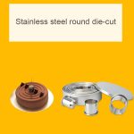 12 PCS / Set Edelstahl Runde Form Schneidform Mousse Kuchen Donut Backwerkzeuge – Bild 8