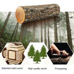 Massivholz Geschirrtropfenhalter, Größe: 14x12x10cm – Bild 5