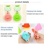 10 PCS Mini Silikon Faltbarer Teleskop-Trichter Zufällige Farbabgabe – Bild 6