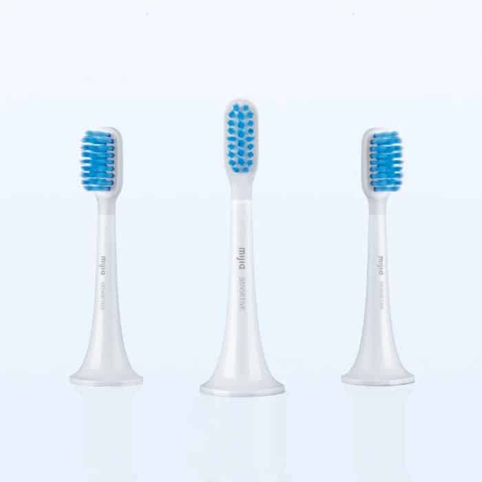 3 PCS Original Xiaomi Mijia elektrische Zahnbürstenköpfe Ersatz für die Mundgesundheit (empfindlicher Typ) – Bild 2