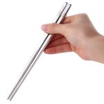 3-in-1 304 Edelstahl mattiertes tragbares Outdoor-Geschirr für Kinder, Frosted Children Gold, Polished Children Rose Gold – Bild 3