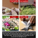 2 PCS tragbare Reinigung Ovaler Handseife aus Edelstahl zur Beseitigung von Gerüchen mit Basis, zufällige Lieferung – Bild 9