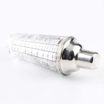 Edelstahlglas Cocktail Shaker Tools Milchteetasse mit Waage, Fassungsvermögen: 450ml – Bild 3
