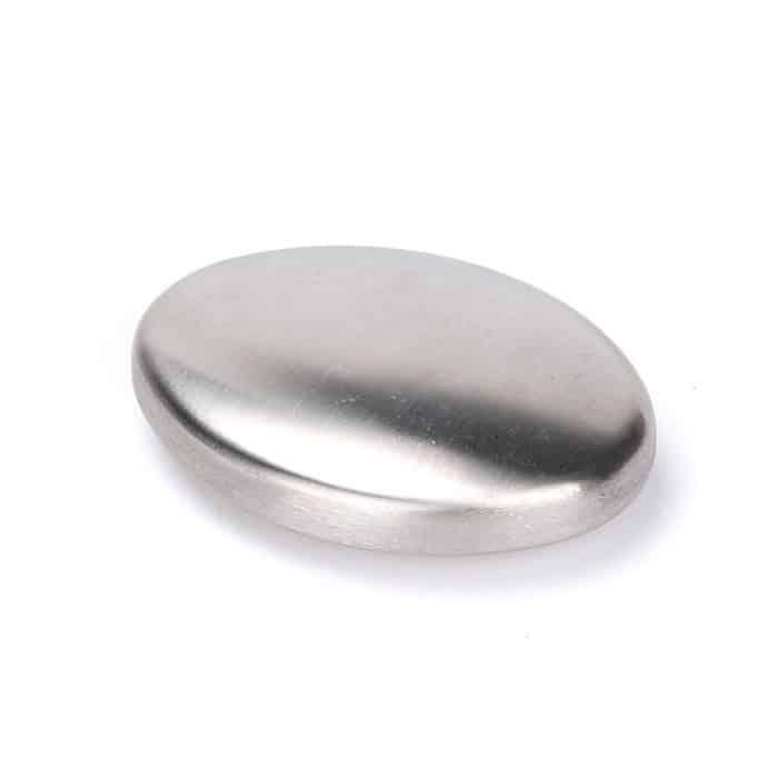 2 PCS tragbare Reinigung Ovaler Handseife aus Edelstahl zur Beseitigung von Gerüchen, zufällige Lieferung – Bild 2