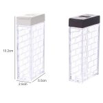 6 teile/satz Küche Zwei-wege Offene Gewürz Glas Gewürz Flasche – Bild 4