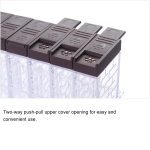 6 teile/satz Küche Zwei-wege Offene Gewürz Glas Gewürz Flasche – Bild 5