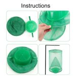 5PCS Folding Hanging Automatic Fly Hunter, induzierter Fliegenkäfig – Bild 5