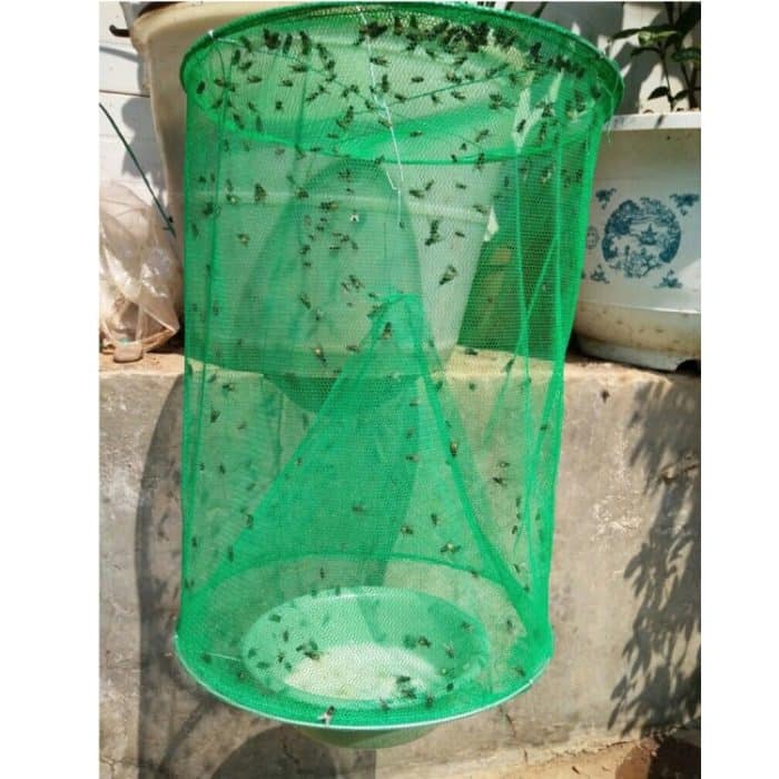 5PCS Folding Hanging Automatic Fly Hunter, induzierter Fliegenkäfig – Bild 8