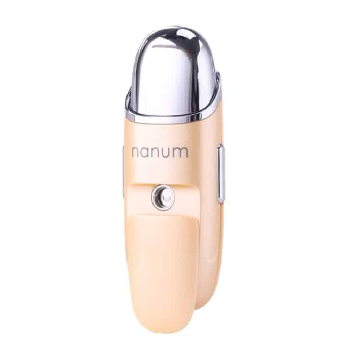 Nanum Facial Beauty Feuchtigkeitsspendendes Massagegerät Mini-Hautpflege-Wassersprühnebel-Luftbefeuchter / Automatischer Alkoholsprüher – Bild 3
