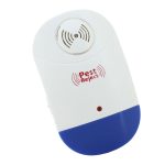 Elektronischer Schädlingsbekämpfungsmittel gegen Ultraschall-Mückenratten mit LED-Licht, EU-Stecker AC90V-250V (Weiß + Blau) – Bild 2