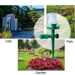 LED Luminous Lawn Sprinkler Automatische Wassersprinkler Garden Outdoor Bewässerungsdüse für den Innenhof – Bild 7