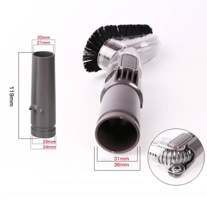 Haushaltsstaubsauger Transparent Bürstenkopf Teile Zubehör für Dyson – Bild 3