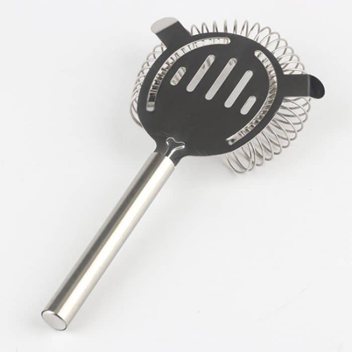 14 in 1 Edelstahl Cocktail Shaker Tools Set mit Bambushalterung, Fassungsvermögen: 750ml – Bild 5