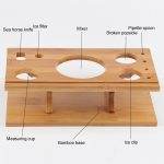 14 in 1 Edelstahl Cocktail Shaker Tools Set mit Bambushalterung, Fassungsvermögen: 750ml – Bild 7