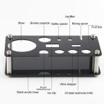 18 in 1 Cocktail Shaker Tools Set mit Acrylhalterung, Fassungsvermögen: 550 ml – Bild 6