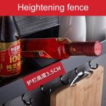 40 cm Küche Multifunktions-Wandbehang Halter Gewürz Lagerregal, 40cm(Silver) – Bild 6