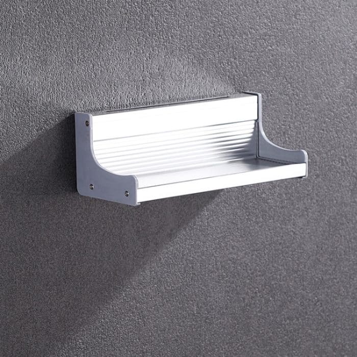 30 cm multifunktionale Küche Stanzfrei Wandhalterung für Aluminium-Gewürzhalter – Bild 2