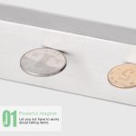 Küchenfreies Stanzen An der Wand montierter magnetischer Messerhalter aus Edelstahl 304, Größe: 51 x 4 x 1,5 cm – Bild 4