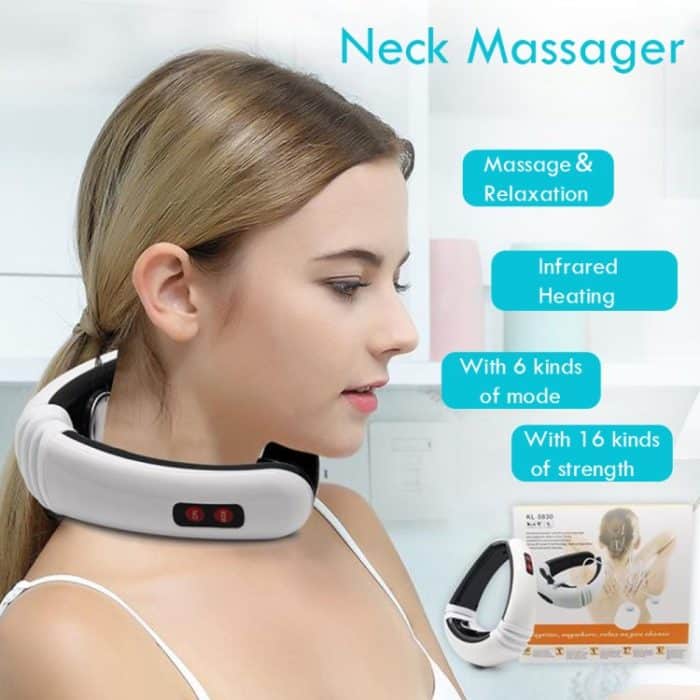 Elektrisches Pulse Shock Neck Massagegerät für den Haushalt Intelligentes Körpermassagegerät, Plug-in – Bild 12
