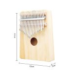 17-Ton Kalimba Daumen Klavier Kalimba Finger Klavier Kinder DIY – Bild 2