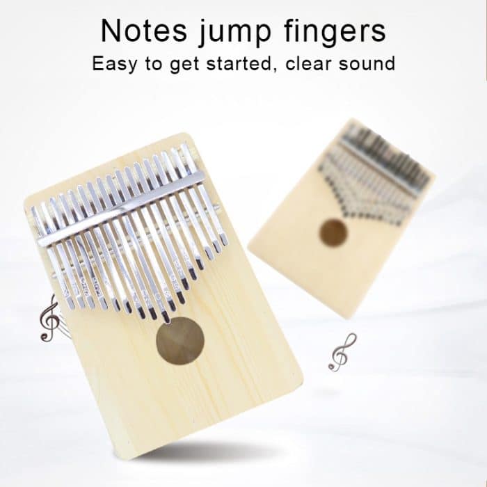 17-Ton Kalimba Daumen Klavier Kalimba Finger Klavier Kinder DIY – Bild 4