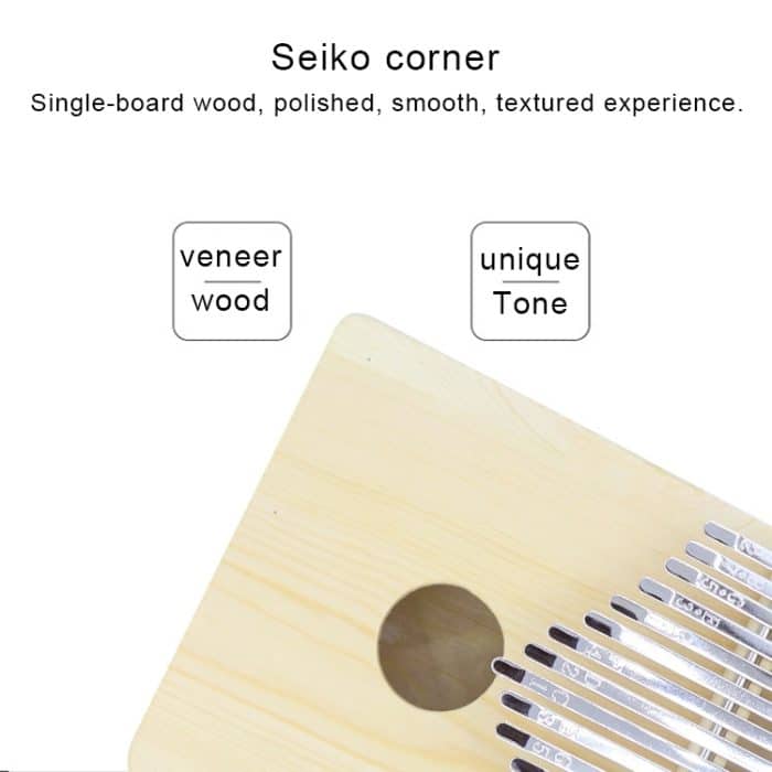 17-Ton Kalimba Daumen Klavier Kalimba Finger Klavier Kinder DIY – Bild 6