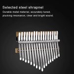 17-Ton Kalimba Daumen Klavier Kalimba Finger Klavier Kinder DIY – Bild 7
