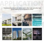 BHP-8000-SS 3H2C Smart Home Wärmepumpe Runder Raum Bürstenspiegelgehäuse Thermostat ohne WiFi, AC 24V – Bild 4